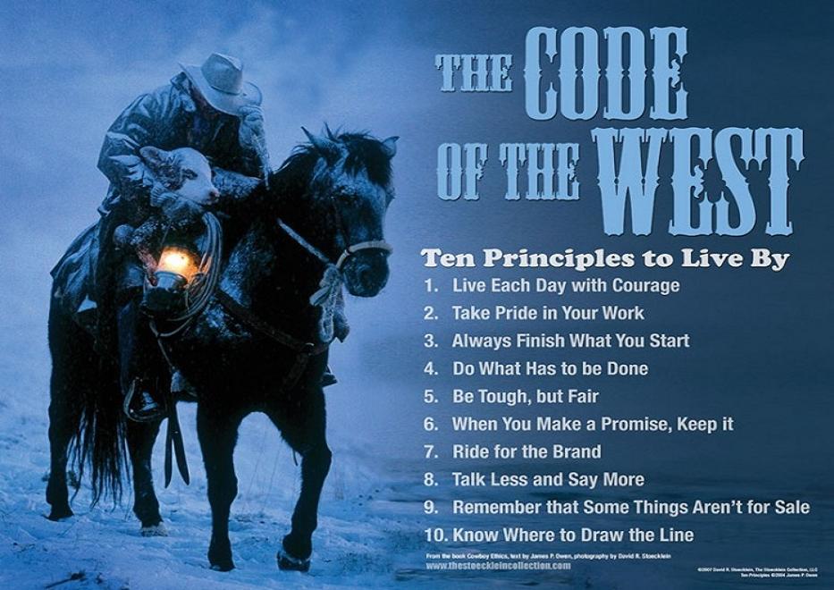 The code of the West