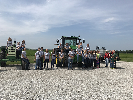 Intern farm tour-with Chisms
